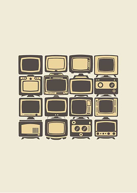 Vintage TV sets