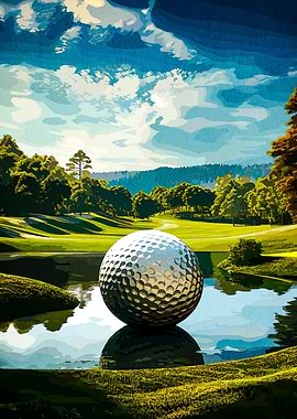 golf course landscape