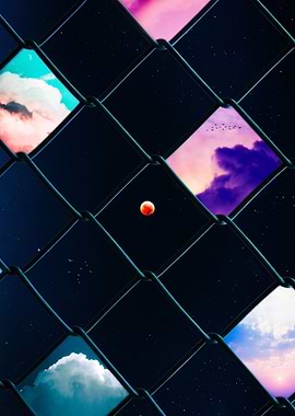 Mesh and poetic skies