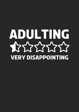 adult very disappointing