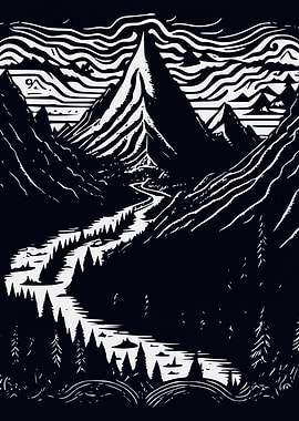 Mountains Rivers