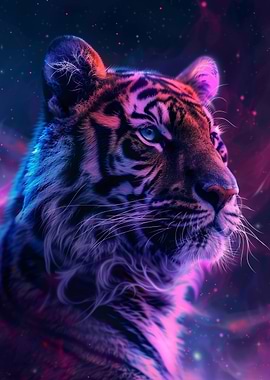 Tiger Space Animal