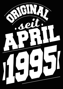 April 1995 29 Jahre