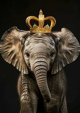 Elephant Cute King