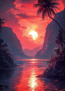 Sunset Landscape