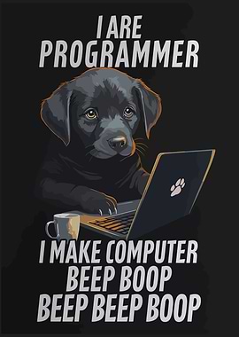 Programmer love dog