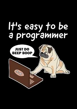 Programmer love dog