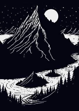 Mountains Rivers