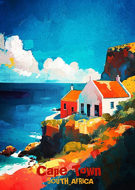 Cape Town Art Poster