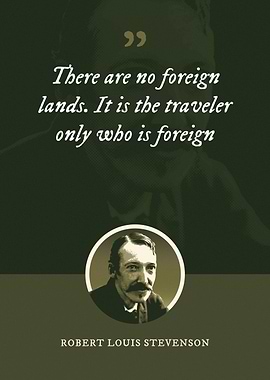 There are no foreign lands