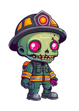 Firefighter Zombie