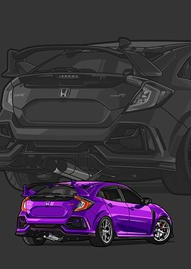civic type r violet
