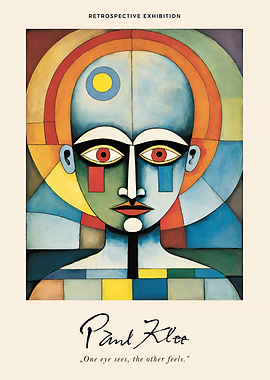 Paul Klee Spiritual Face