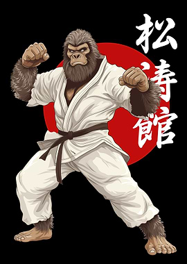 Bigfoot Karateka Anime