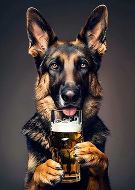 German Sheperd Beer
