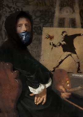Banksy Self Portrait