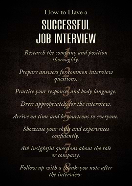 How to have a successful