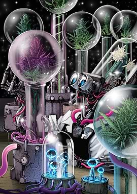 TRICHOMES LOLLIPOPING