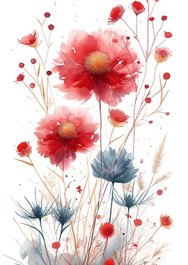 Watercolor Flowers