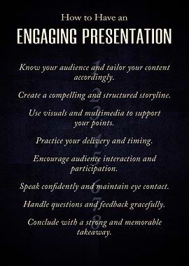 How to have an engaging