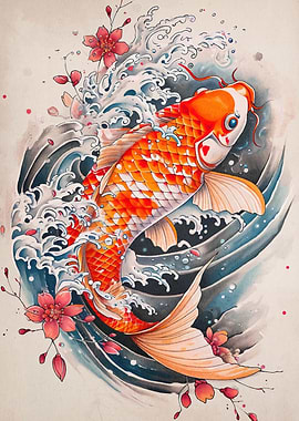 Koi Fish Japan