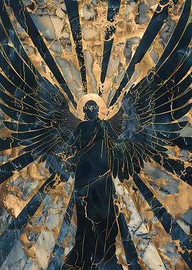 Marble Celestial Angel