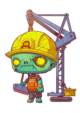 Crane Operator Zombie