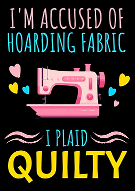 Quilt Plaid Craft Funny