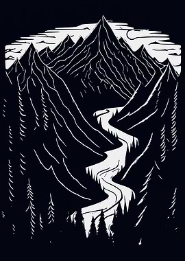 Mountains Rivers