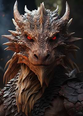 Dragon Red Eyes