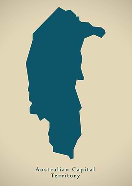 AU Capital Territory Map