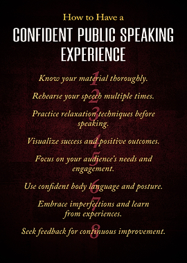 How to have a confident