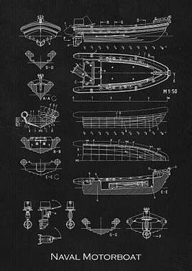 Naval Motorboat