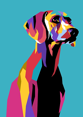 Dog Pop Art