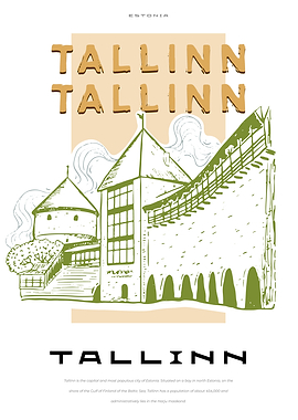 Tallinn Estonia big city