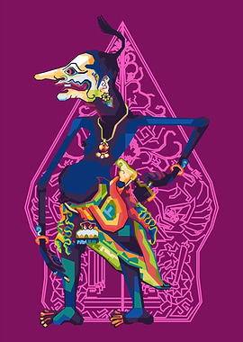 CulturePuppet Petruk WPAP