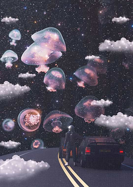 Cosmic Jellyfish Highway