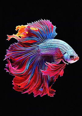 Vintage Ornamental Fish