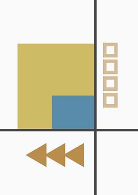 Bauhaus squares n triangle