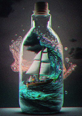 Ocean Bottle Fantasy