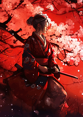 Cherry Blossom Samurai