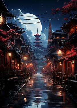 Japanese Neon Street