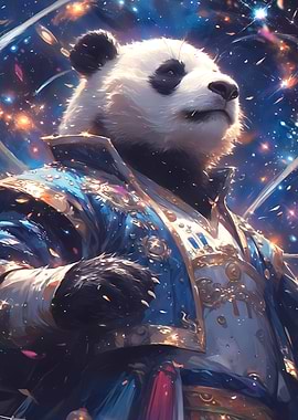 Panda Cosmic Journey