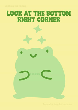 Funny Quote Cute Frog