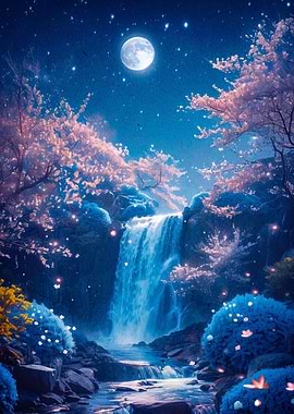 moon landscape magic