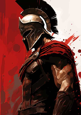 Soldier warrior spartan