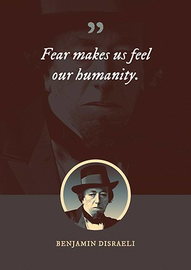 Fear makes us feel our