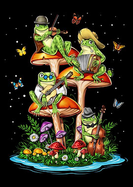 Mushroom Frogs