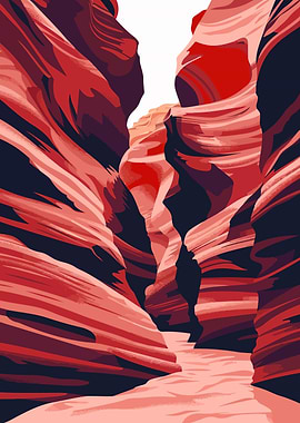 Arizona Canyon Minimalist