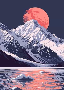 Alaska Minimalist Art